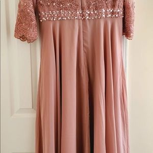 Beautiful dress for mother of the bride or mother to f the son , never used